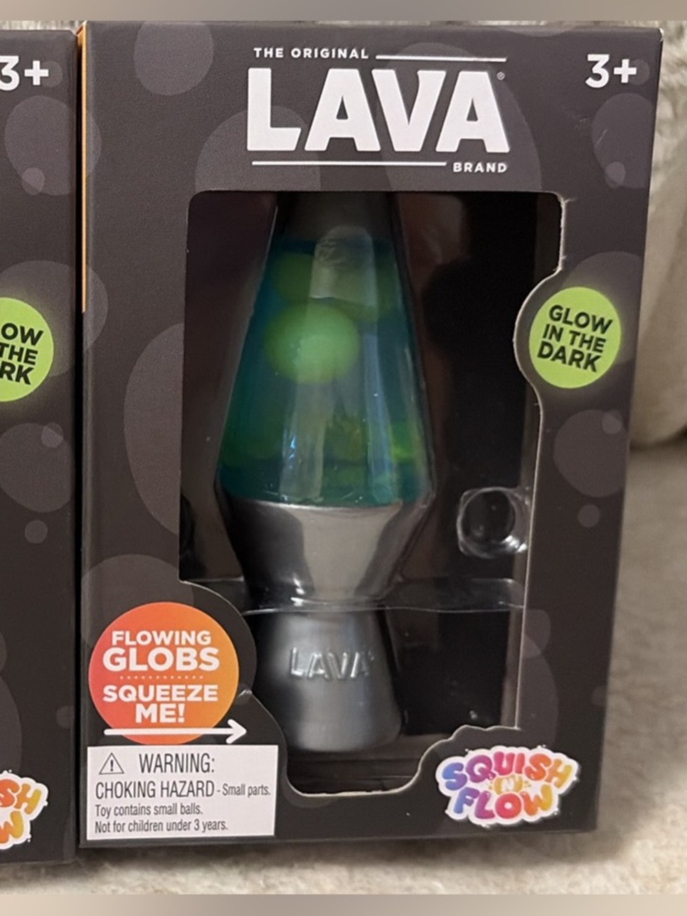 Lava Brand Glow-in-the-Dark Green & Blue Lava Lamp